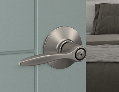 Shop door levers for bed and bath.